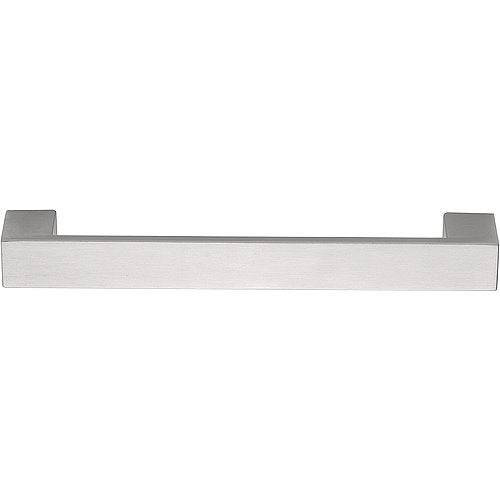 LSQ140 brushed stainless steel flat cabinet handle