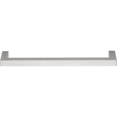 LSQ80 brushed solid stainless steel square cabinet handle