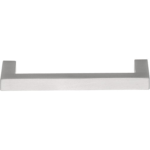 LSQ80 brushed solid stainless steel square cabinet handle