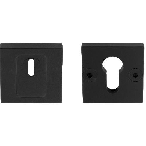 LSQVEIL-KT solid stainless steel security escutcheon with cylinder protection cover