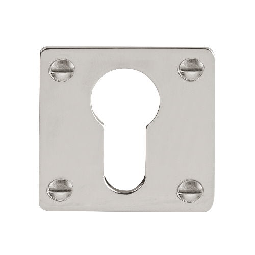 Timeless MSYV45 square europrofile cylinder keyhole escutcheon