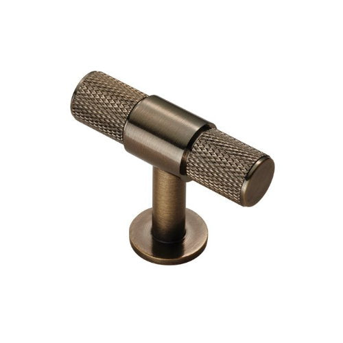 Carlisle Brass Knurled T-Bar Cabinet Handle