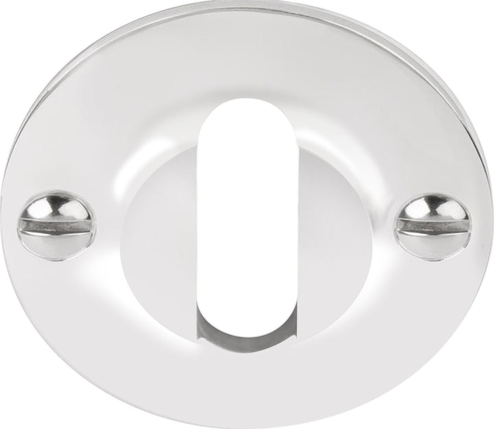 Ferrovia FVBN40 stainless steel lever key escutcheon