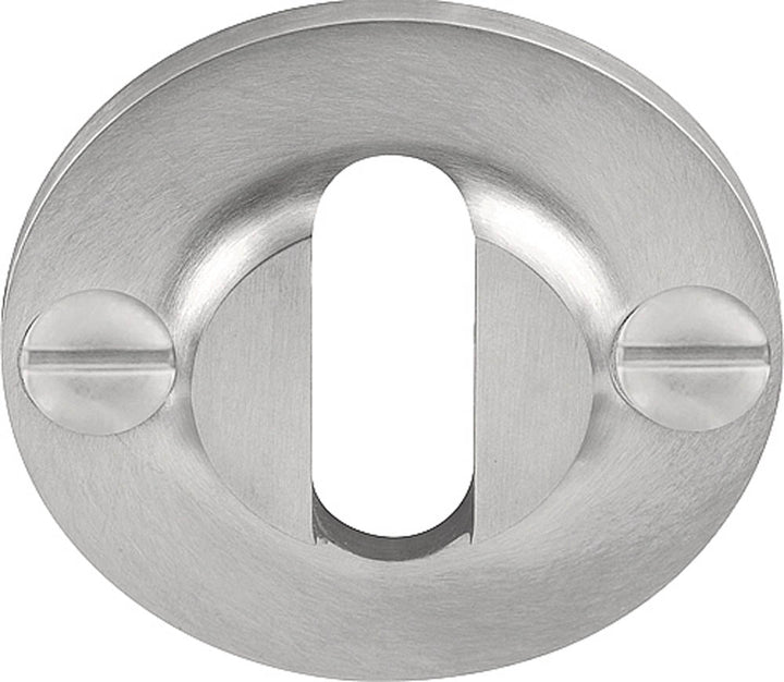 Ferrovia FVBN40 stainless steel lever key escutcheon