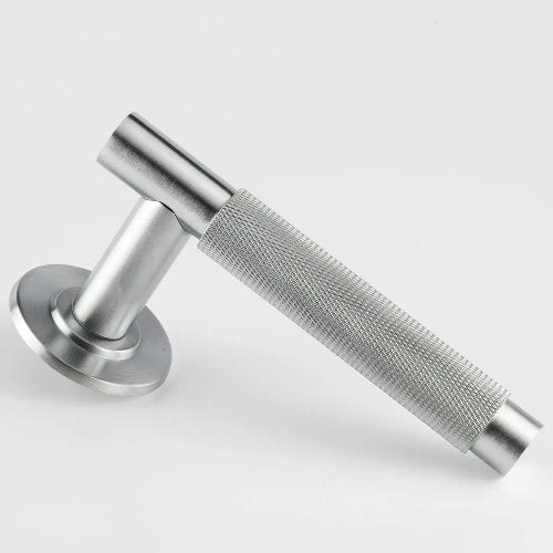 Hard and Ware TSPL2RR3 Smooth and Knurled Lever on Stepped Round Rose