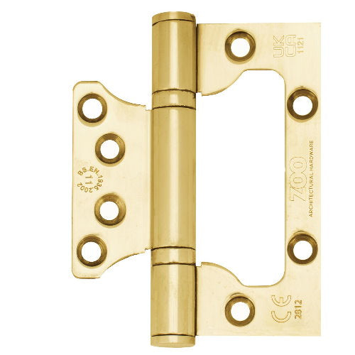 Zoo Hardware Single Flush Interleaf 100 x 79mm Hinge