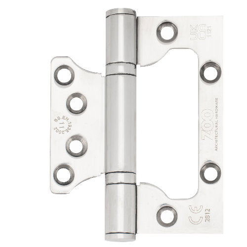 Zoo Hardware Single Flush Interleaf 100 x 79mm Hinge