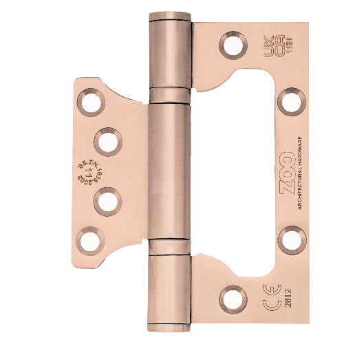 Zoo Hardware Single Flush Interleaf 100 x 79mm Hinge