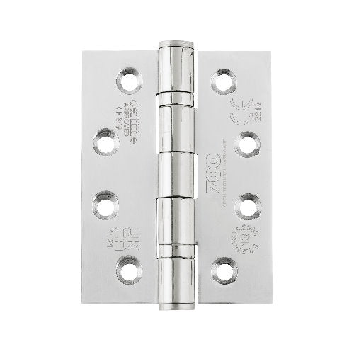 ZOO Hardware Single Heavy Duty Ball Bearing 100 x 76mm Hinge