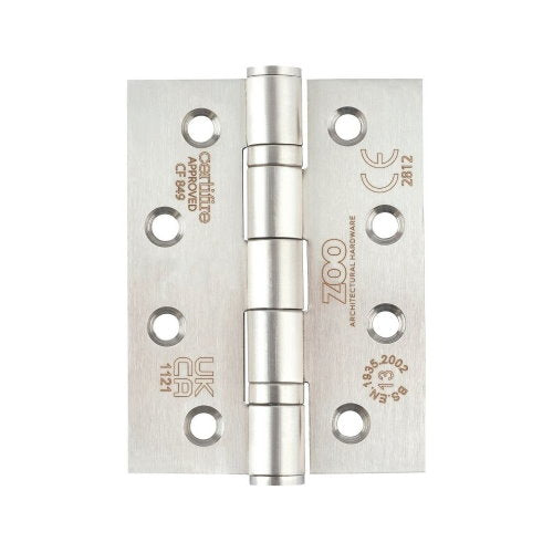 ZOO Hardware Single Heavy Duty Ball Bearing 100 x 76mm Hinge