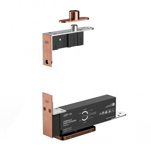 JNF Double action 100kgs sprung timber door pivot hinge set