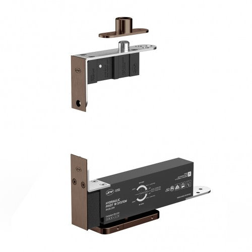 JNF Double action 100kgs sprung timber door pivot hinge set