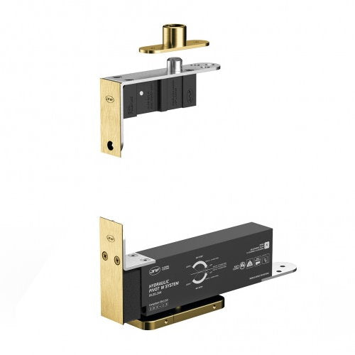 JNF Double action 100kgs sprung timber door pivot hinge set