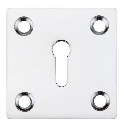 Fulton and Bray Visible Fixing Euro Profile Square Escutcheon