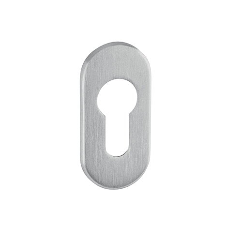 Baltic Grade 316 Stainless Steel Narrow Stile PZ Europrofile Cylinder Escutcheon