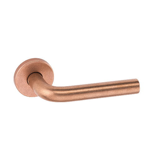 JNF TIMES Bronze 19mm Straight Lever Handles Set