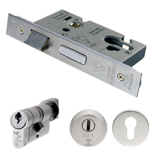 Carlisle Brass BS 8621 Double PZ Cylinder Sashlock