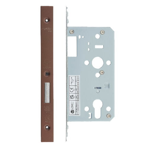 Zoo Hardware European DIN Cylinder Deadlock - 2 Piece