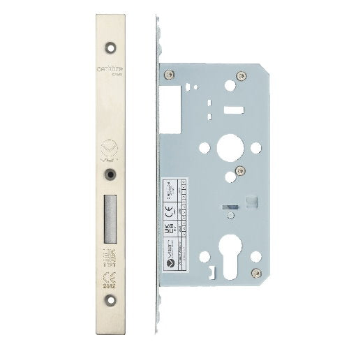 Zoo Hardware European DIN Cylinder Deadlock - 2 Piece