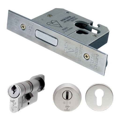 Carlisle Brass BS 8621 Cylinder + Turn Deadlock