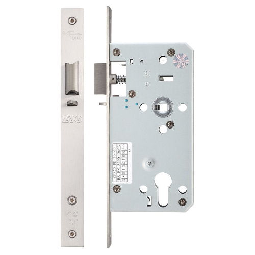 Zoo Hardware European DIN Cylinder Nightlatch