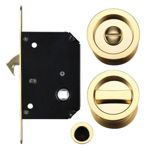 Fulton and Bray Sliding Door Lock Set