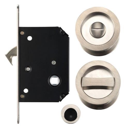 Fulton and Bray Sliding Door Lock Set