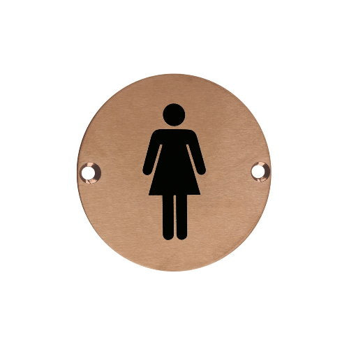 Zoo Hardware circular female symbol disc