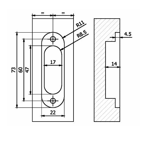 ARGENTA Magnotica Magnetic Latch