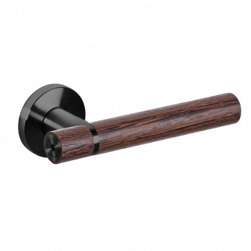 JNF LINK 418 Wenge L-Shape Lever Handle Set