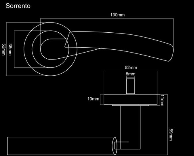 Fortessa Sorrento Lever on Rose