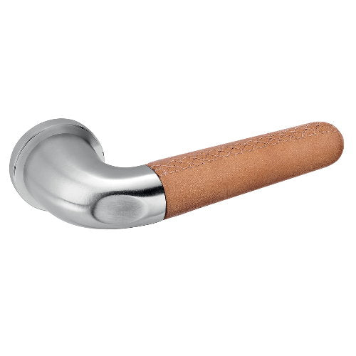 JNF DRIVE VI camel natural leather lever handle