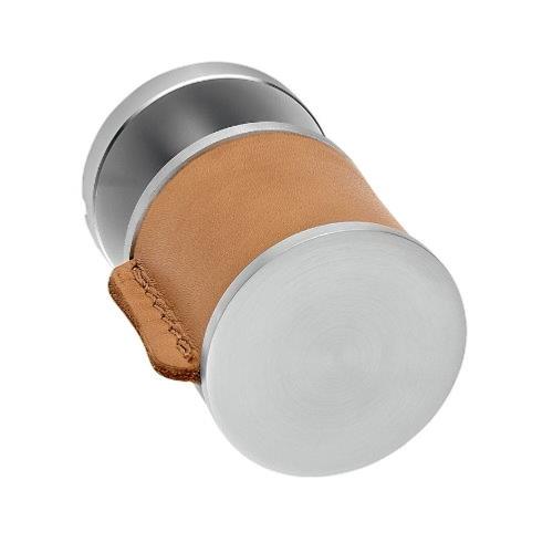 JNF Serie Skin natural leather door knobs