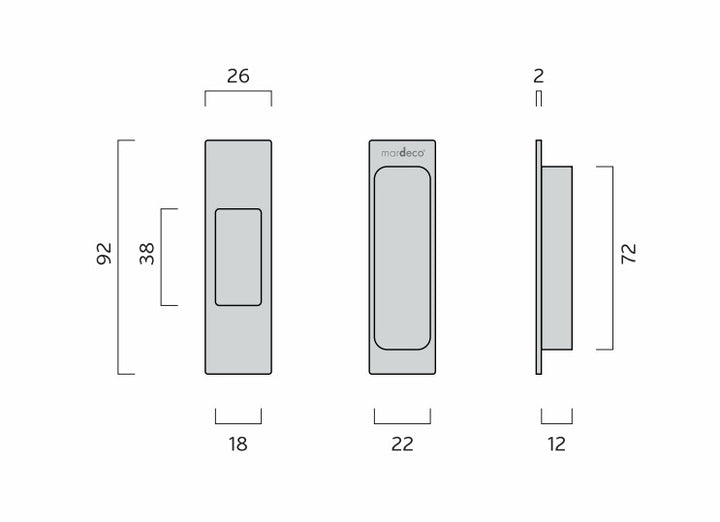 MARDECO 8001 End Pull