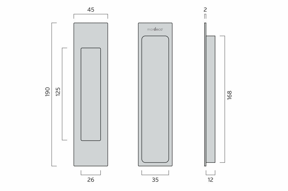 MARDECO 8002 Flush Pull