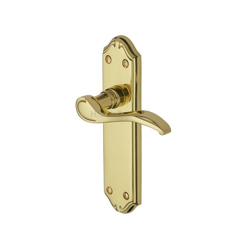 M.Marcus Heritage Brass Verona Lever Handle on Plate