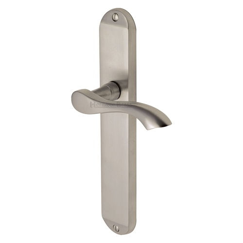 M.Marcus Heritage Brass Algarve Lever Handle on Long Plate