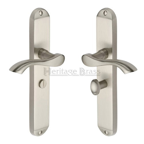 M.Marcus Heritage Brass Algarve Lever Handle on Long Plate