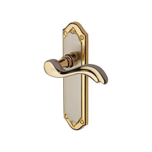 M.Marcus Heritage Brass Lisboa Lever Handle on Plate