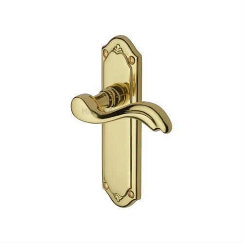 M.Marcus Heritage Brass Lisboa Lever Handle on Plate