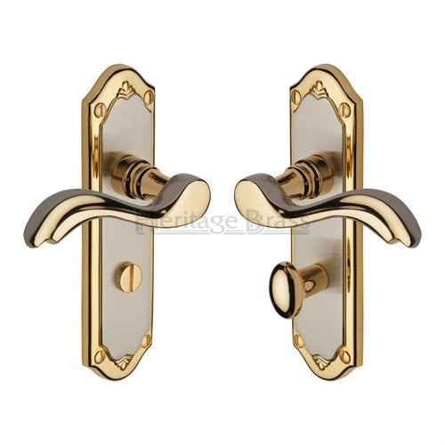 M.Marcus Heritage Brass Lisboa Lever Handle on Plate