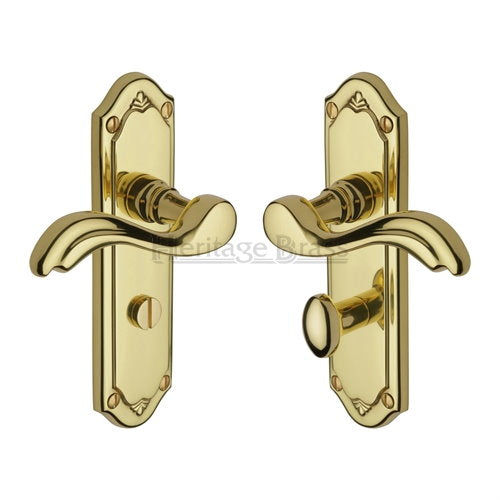 M.Marcus Heritage Brass Lisboa Lever Handle on Plate