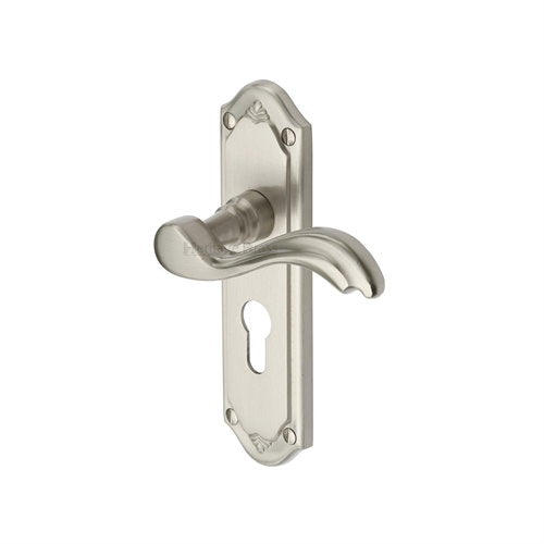 M.Marcus Heritage Brass Lisboa Lever Handle on Plate