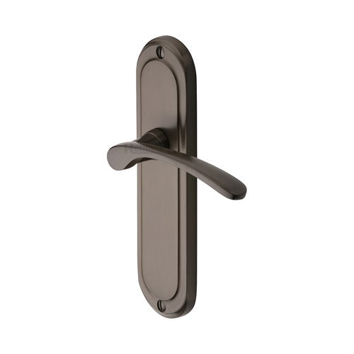 M.Marcus Heritage Brass Ambassador Lever Handle on Plate