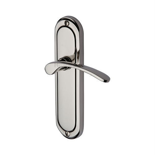 M.Marcus Heritage Brass Ambassador Lever Handle on Plate