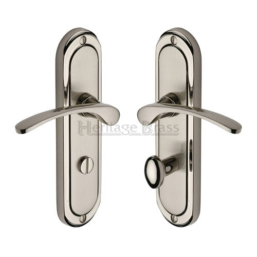 M.Marcus Heritage Brass Ambassador Lever Handle on Plate