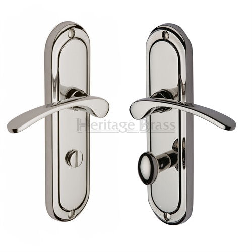 M.Marcus Heritage Brass Ambassador Lever Handle on Plate