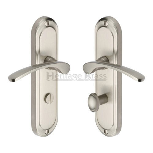 M.Marcus Heritage Brass Ambassador Lever Handle on Plate