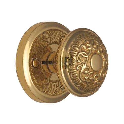 M.Marcus Heritage Brass Aydon Mortice Knob Set