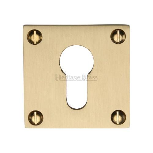 M.Marcus Heritage Brass BAU1558 Euro Profile Escutcheon